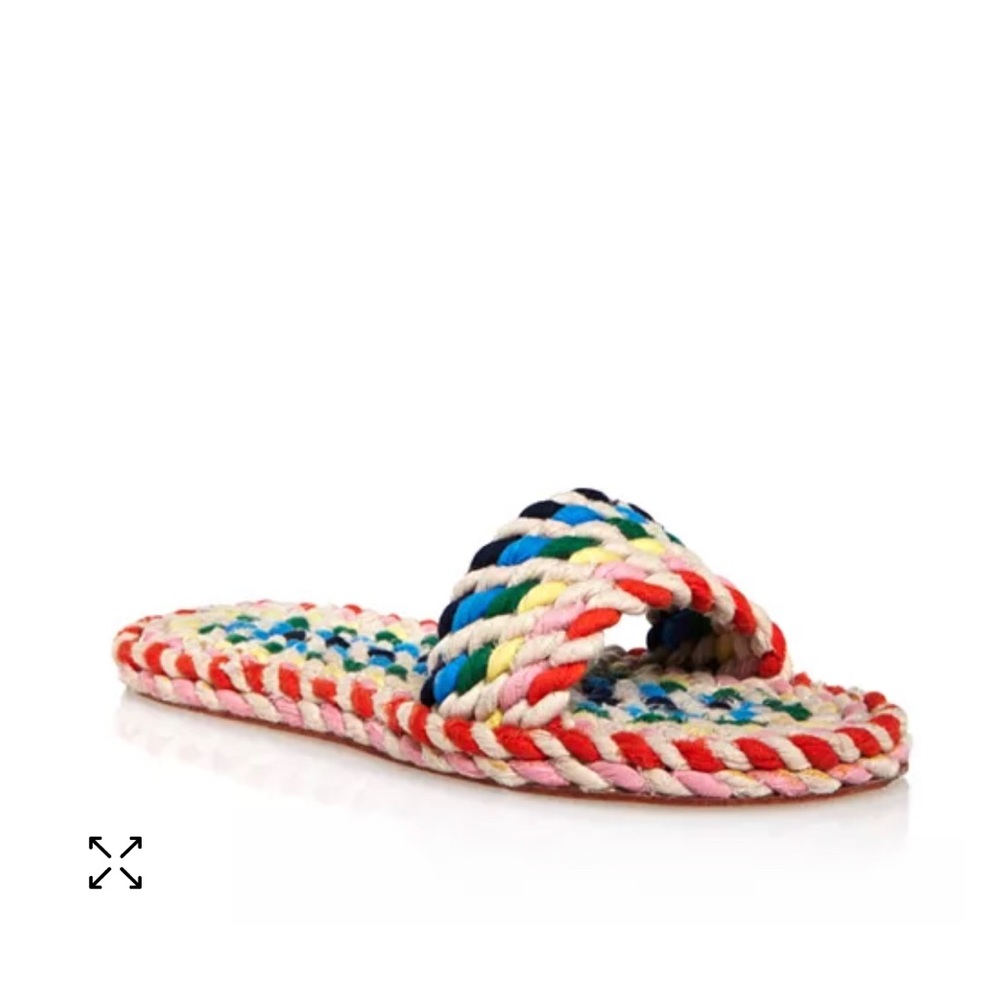 Nwot Loeffler Randall Elle Rainbow Slides